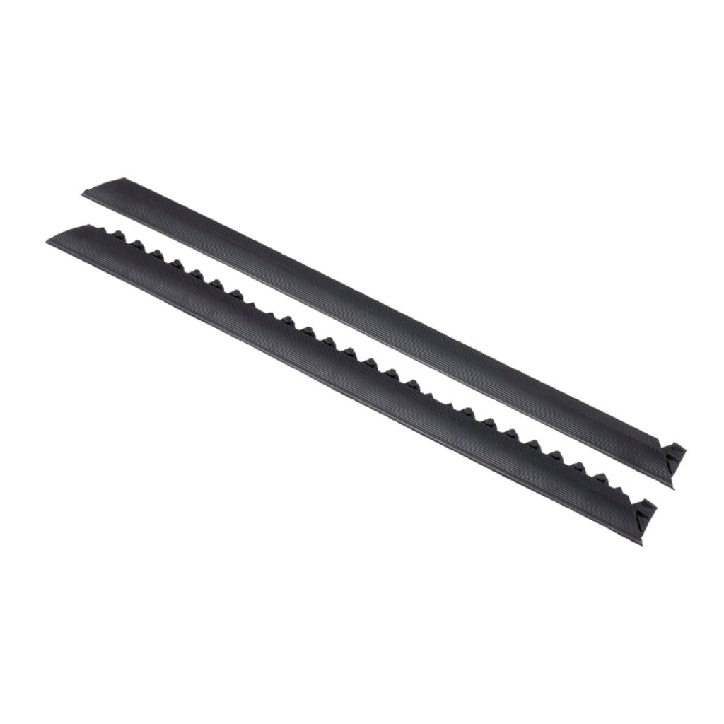 Produktabbildung Nr. 4: Kantenleiste, Stecksystem für NoTrax Schweißer-Arbeitsplätze, männlich, BxL 910 x 52 mm, schwarz