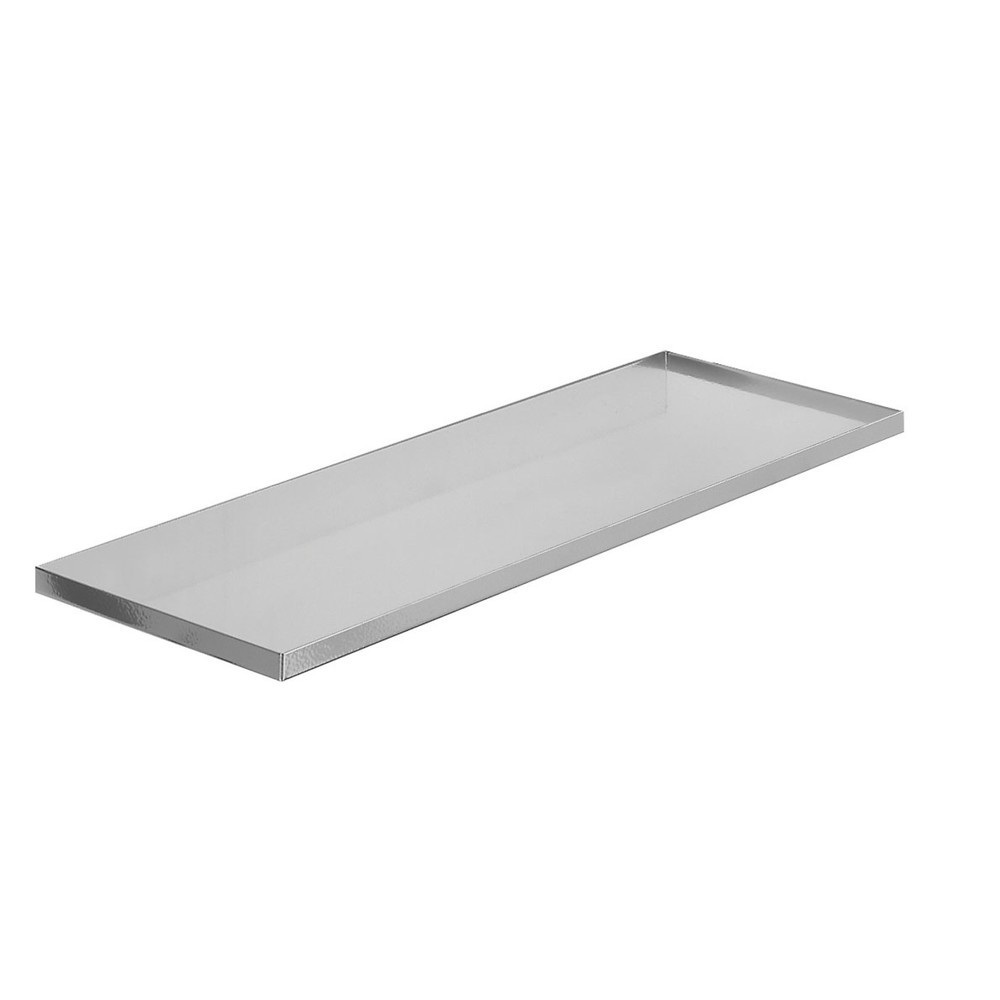 Produktabbildung: Kappes Fachboden, verzinkt, HxBxT 30 x 1000 x 500 mm, lichtgrau