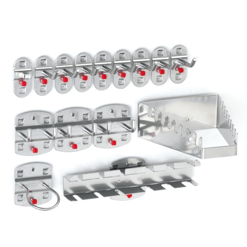 Product afbeelding: Kappes Hakenassortiment, aluminiumkleurig, 15-delig