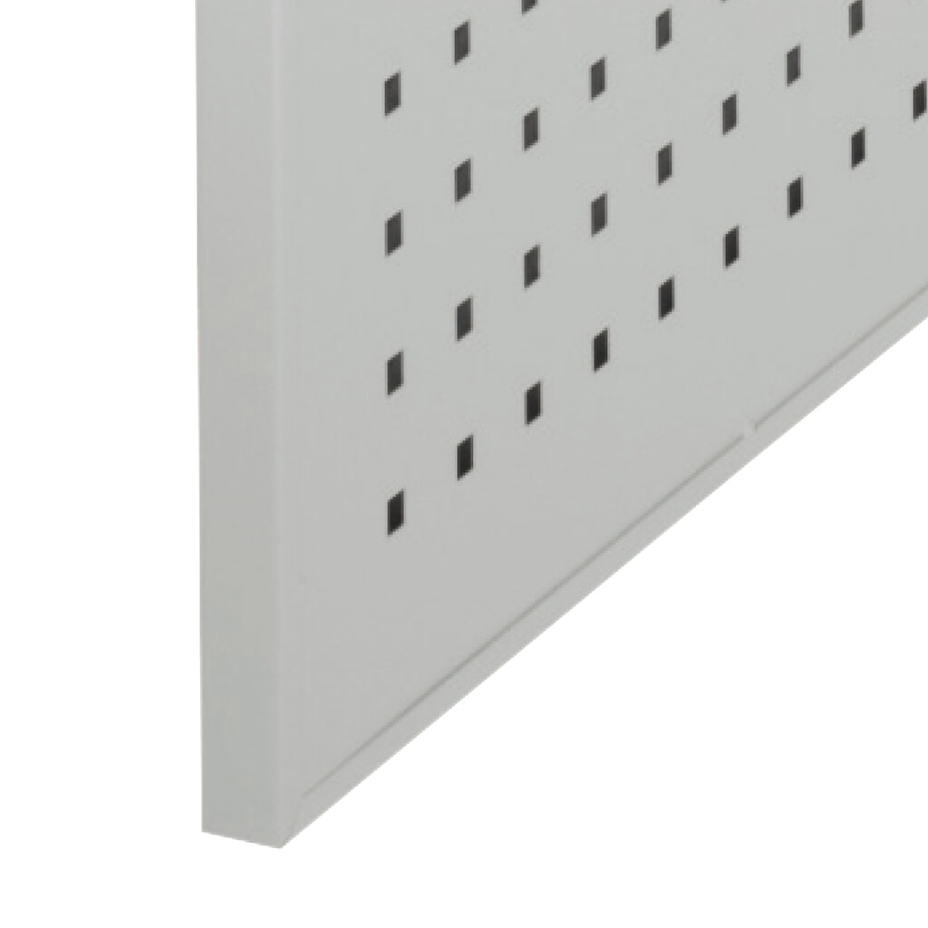 Kappes Magazinschrank mit Fachböden, HxBxT 1.950 x 1.130 x 590 mm, 8 Stück, RasterPlan Lochplattentür, 51 Lagersichtkästen, lichtgrau Produktabbildung Nr. 7: Kappes Magazinschrank mit Fachböden, HxBxT 1.950 x 1.130 x 590 mm, 8 Stück, RasterPlan Lochplattentür, 51 Lagersichtkästen, lichtgrau