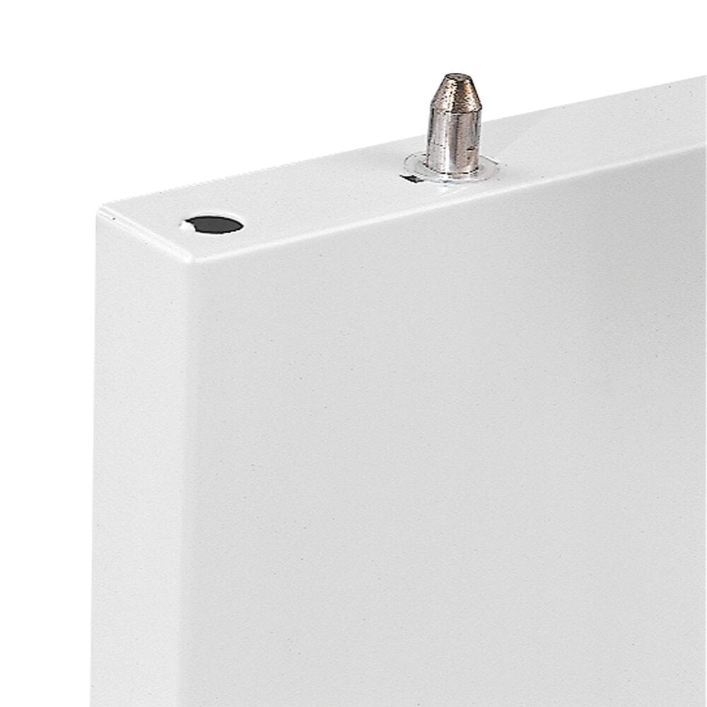 Produktabbildung Nr. 2: Kappes Magazinschrank mit Schubladen, 1.950 x 1.130 x 590 mm, 7 Böden, 4 Schubladen, 118 Lagersichtkästen, RasterPlan Loch-/Schlitzplattentür, lichtgrau