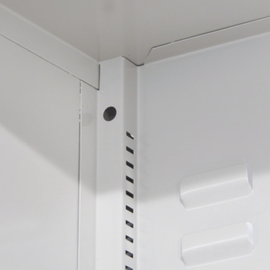 Produktabbildung Nr. 9: Kappes RasterPlan Magazinschrank, HxBxT 1.950 x 1.000 x 410 mm, mit Lagersichtkasten, 86 Stück,  Vollblechtüren, lichtgrau