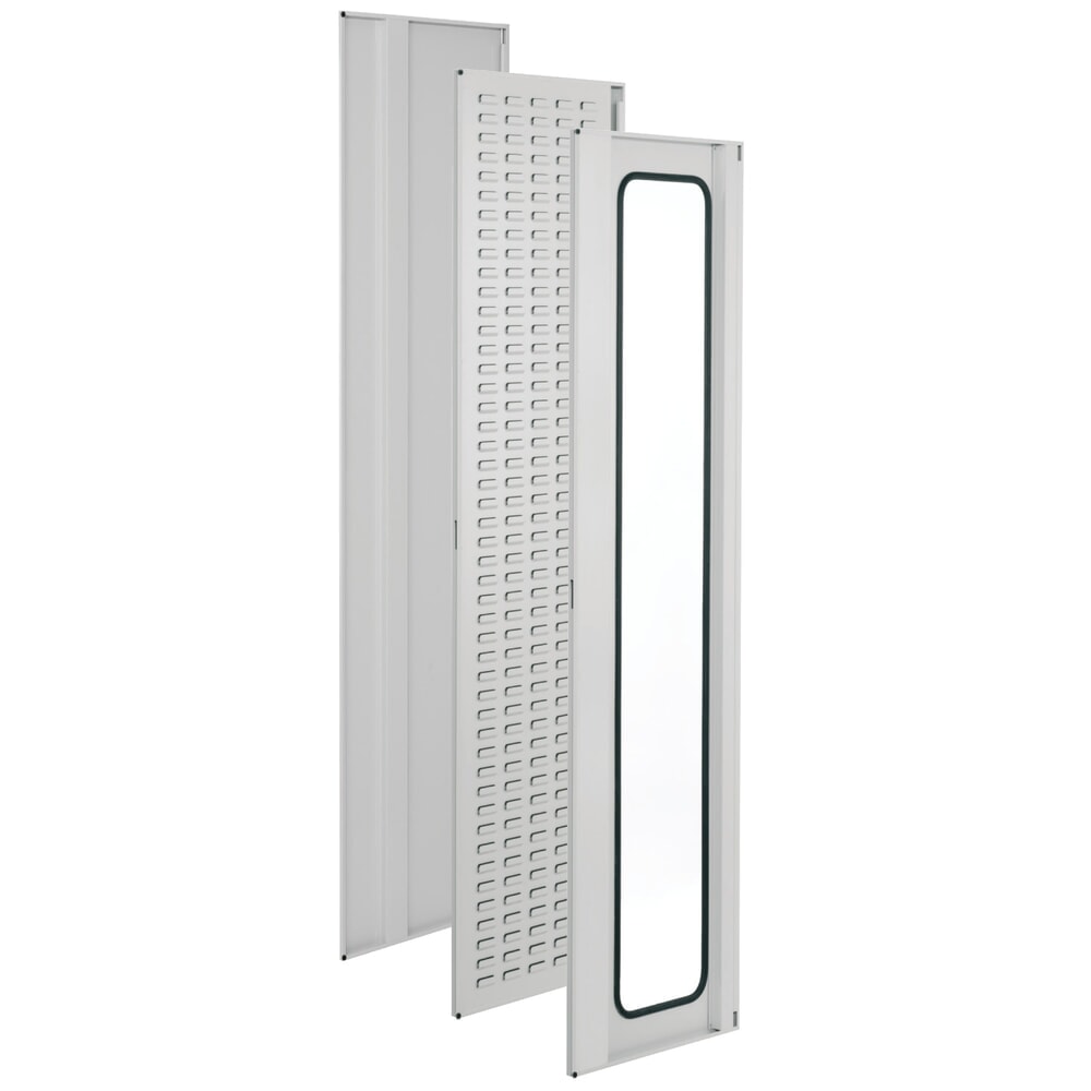 Produktabbildung Nr. 9: Kappes ®RasterPlan Magazinschrank, HxBxT 1.950 x 1.000 x 410 mm, mit Lagersichtkasten, 72 Stück (HxBxT 130 x 140 x 230 mm), Vollblechtüren, lichtgrau