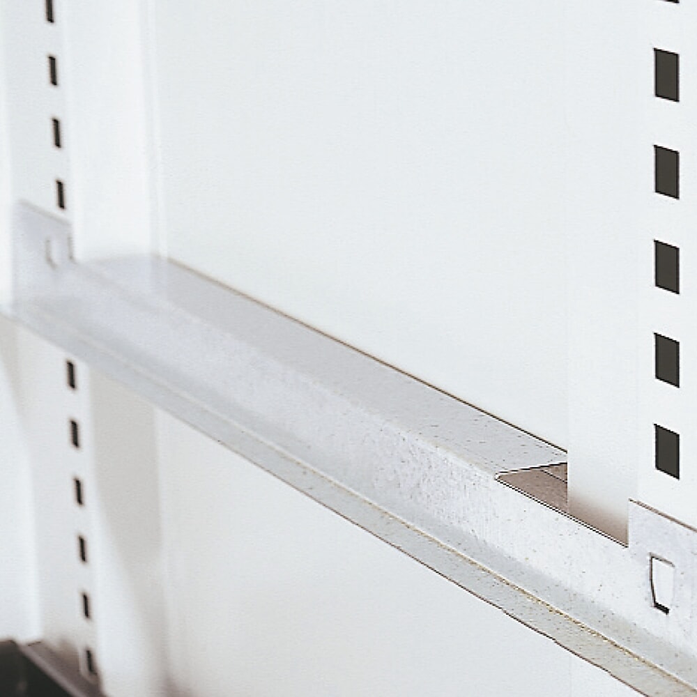 Produktabbildung Nr. 8: Kappes ®RasterPlan Schubladenschrank mit Werkbankplatte Multiplex, HxBxT 1.950 x 1.000 x 600 mm, 1 Fachboden, 3 Schubladen, Türinnenseite: Schlitzplatten, lichtgrau, anthrazitgrau