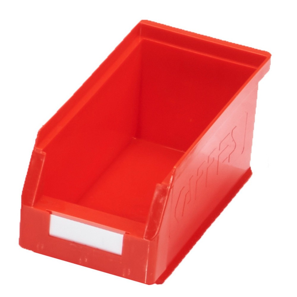 Produktabbildung: Kappes RasterPlan® Sichtlagerkasten, HxBxT 130 x 140 x 290 mm, rot