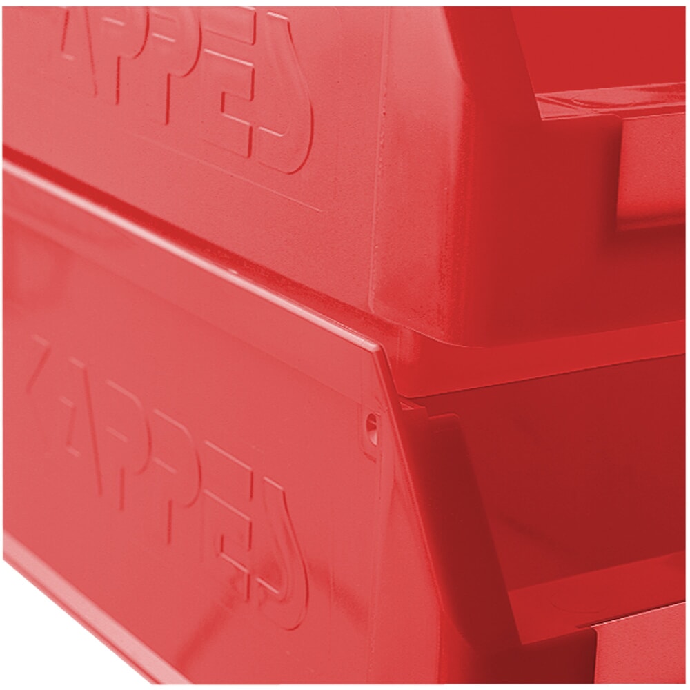 Produktabbildung Nr. 3: Kappes RasterPlan® Sichtlagerkasten, HxBxT 75 x 105 x 160 mm, rot