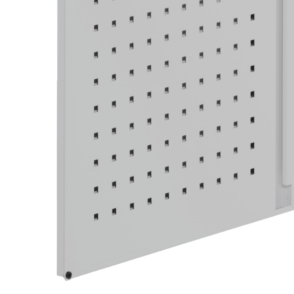 Produktabbildung Nr. 3: Kappes ®RasterPlan Werkzeugschrank, HxBxT 1.950 x 1.000 x 410 mm, 2 Fachböden, Türinnenseite Lochplatten, lichtgrau