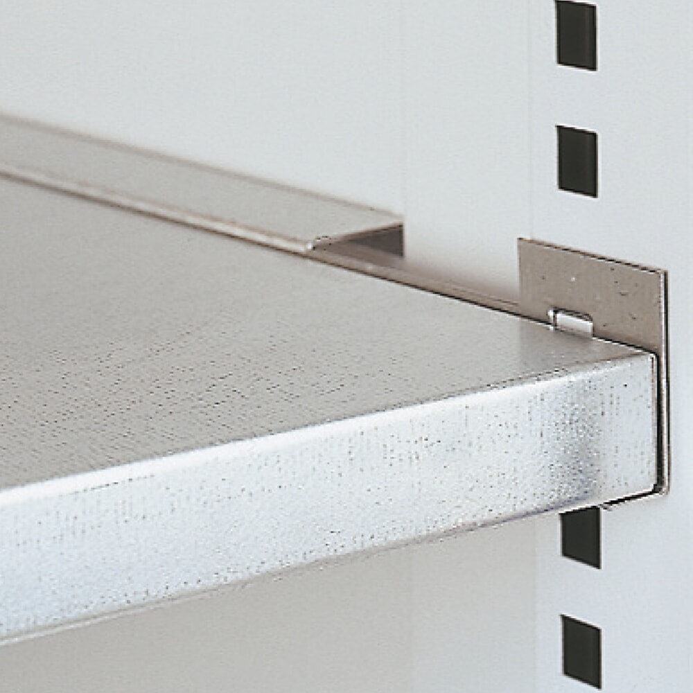 Produktabbildung Nr. 7: Kappes Schwerlastschrank, Leergehäuse, Mitteltrennwand, HxBxT 1.950 x 1.000 x 600 mm, Vollblechtür, lichtgrau