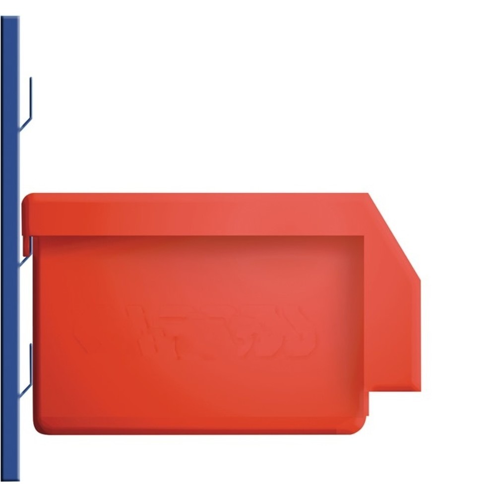 Produktabbildung Nr. 4: Kappes Sichtlagerkasten, PE rot, L160xB105xH75mm