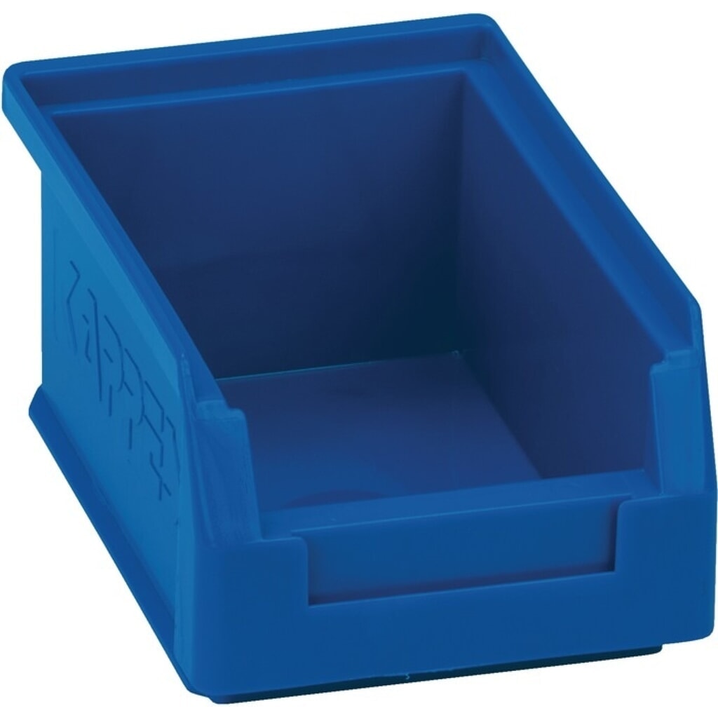 Kappes Sichtlagerkasten, PE blau, L160xB105xH75mm Produktabbildung: Kappes Sichtlagerkasten, PE blau, L160xB105xH75mm