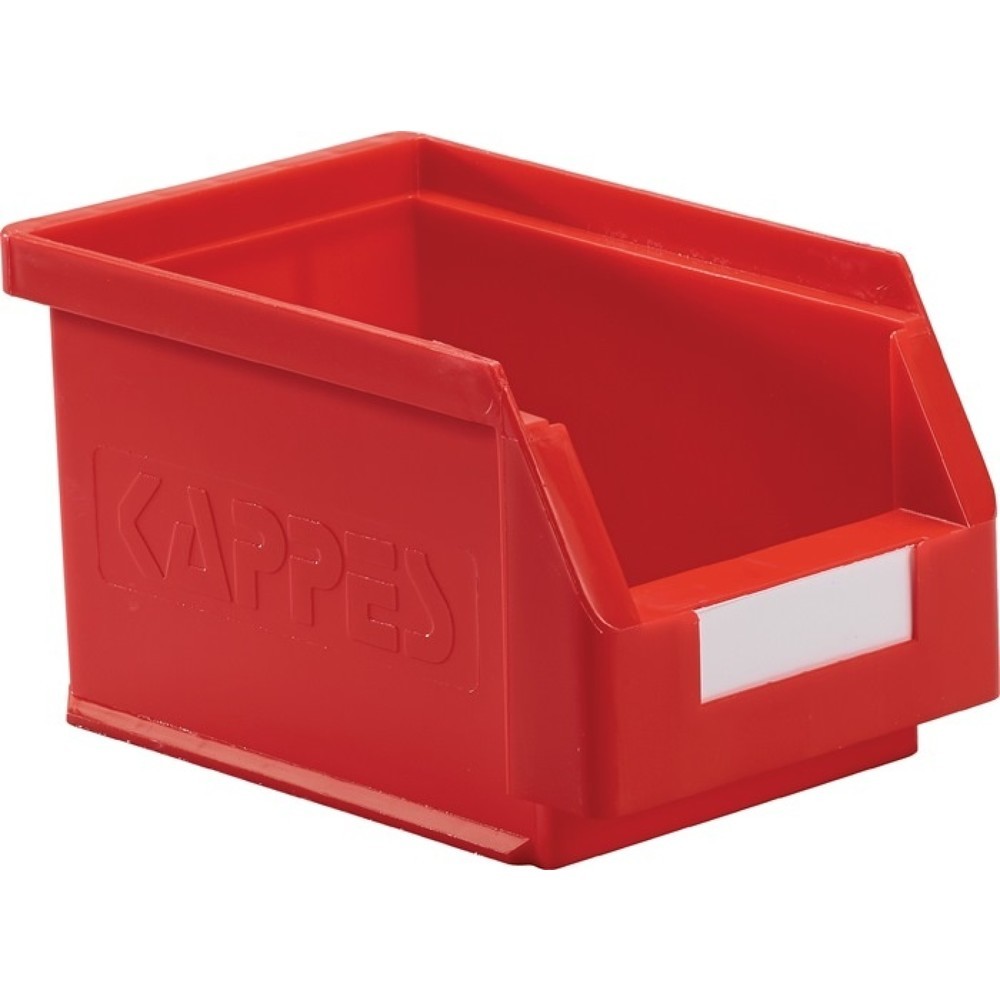 Produktabbildung: Kappes Sichtlagerkasten, PE rot, L230xB140xH130mm