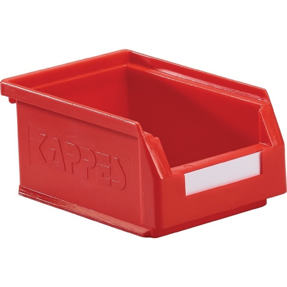 Produktabbildung: Kappes Sichtlagerkasten, PE rot, L160xB105xH75mm