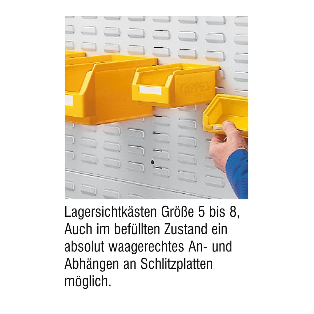 Produktabbildung Nr. 4: Kappes RasterPlan Universalhalter für Schlitzplatten, ØxT 12 x 300 mm