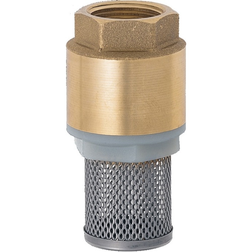 Produktabbildung: KARASTO Fußventil GEKA, Innengewinde 1 1/4 ″, Messing/Chromstahl