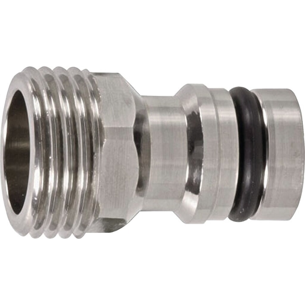 KARASTO Gerätestecker GEKA plus-Stecksystem, Messing vernickelt, SB, Außengewinde 1/2 ″ Produktabbildung: KARASTO Gerätestecker GEKA plus-Stecksystem, Messing vernickelt, SB, Außengewinde 1/2 ″