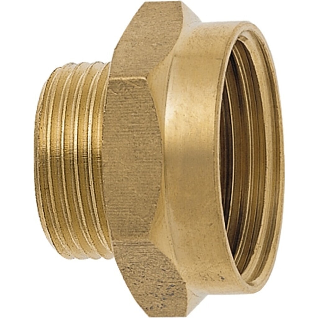 KARASTO Gewindenippel GEKA, Innengewinde 1 ″, Messing, SB, Außengewinde 3/4 ″ Produktabbildung: KARASTO Gewindenippel GEKA, Innengewinde 1 ″, Messing, SB, Außengewinde 3/4 ″