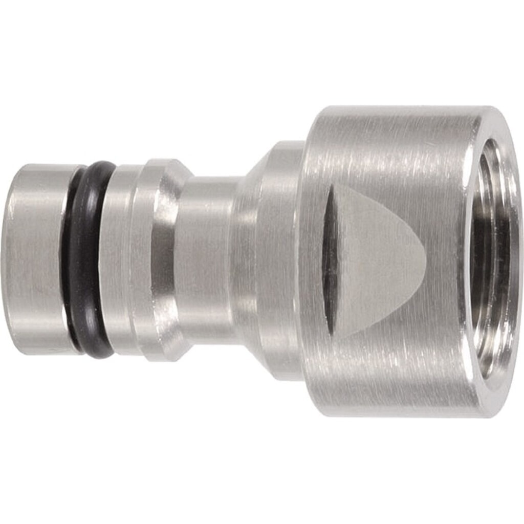 KARASTO Hahnstecker GEKA plus-Stecksystem, Innengewinde G 1/2 ″, Messing vernickelt, SB Produktabbildung: KARASTO Hahnstecker GEKA plus-Stecksystem, Innengewinde G 1/2 ″, Messing vernickelt, SB
