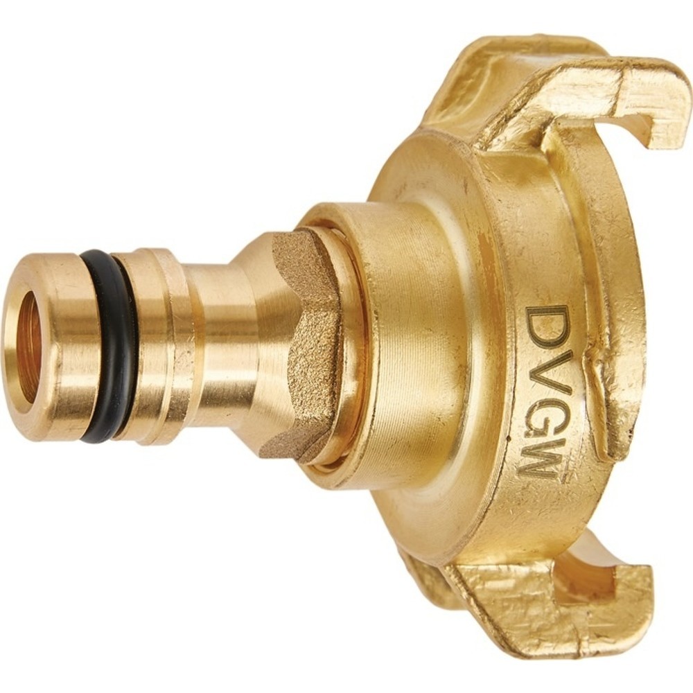 Produktabbildung: KARASTO Übergangsstück GEKA plus-Stecksystem KTW, Messing, Klaue und Stecker
