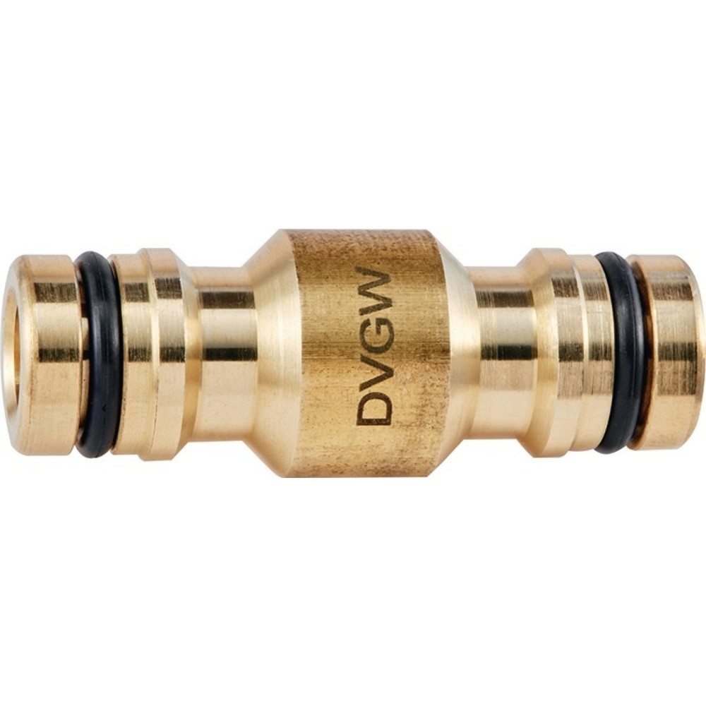 Produktabbildung: KARASTO Verbindungsstecker GEKA plus-Stecksystem KTW, Messing, SB