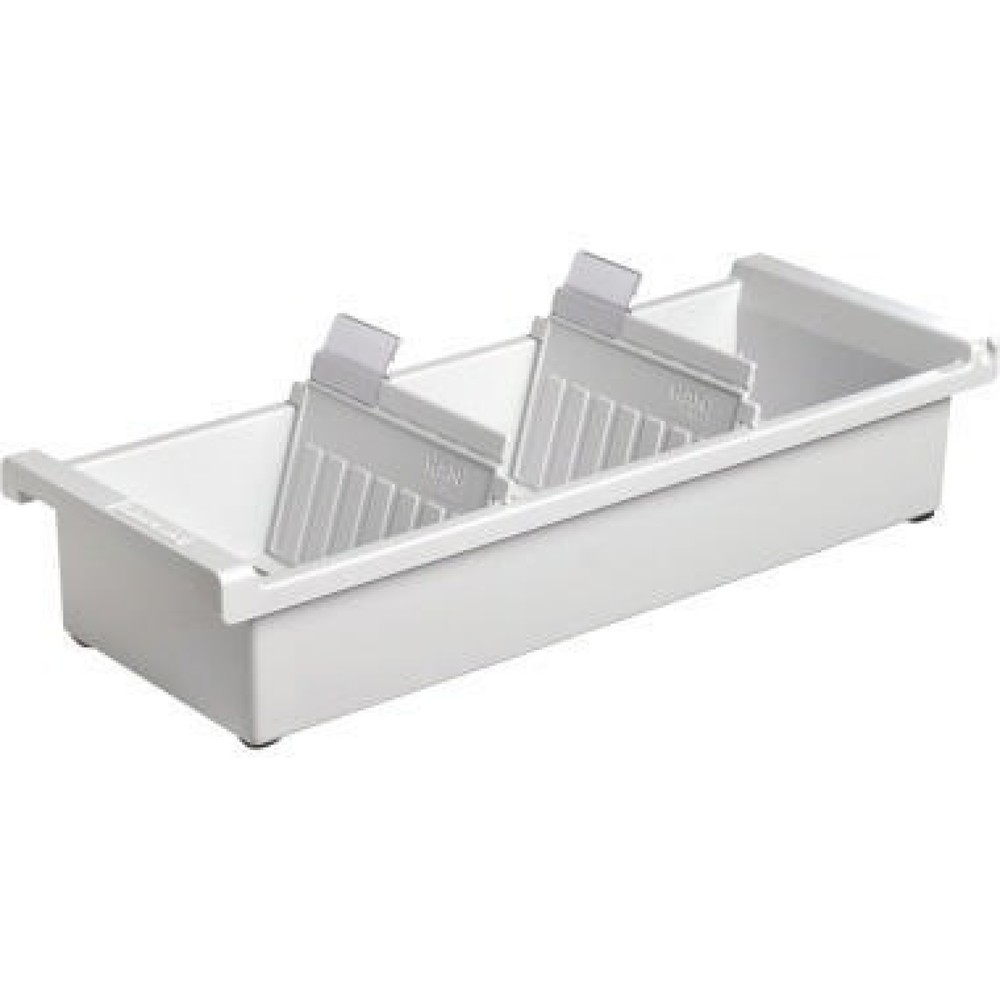 Produktabbildung: HAN Karteitrog 957-0-11 DIN A7 quer max. 1300Karten lichtgrau