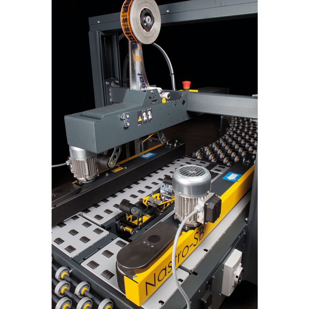 Produktabbildung Nr. 3: Kartonverschlussmaschine NASTRO-SB™ M5-L, mit 50 mm Verschlussaggregat, für Kartonmaße HxBxT 50-500 x 105-500 x 150 mm