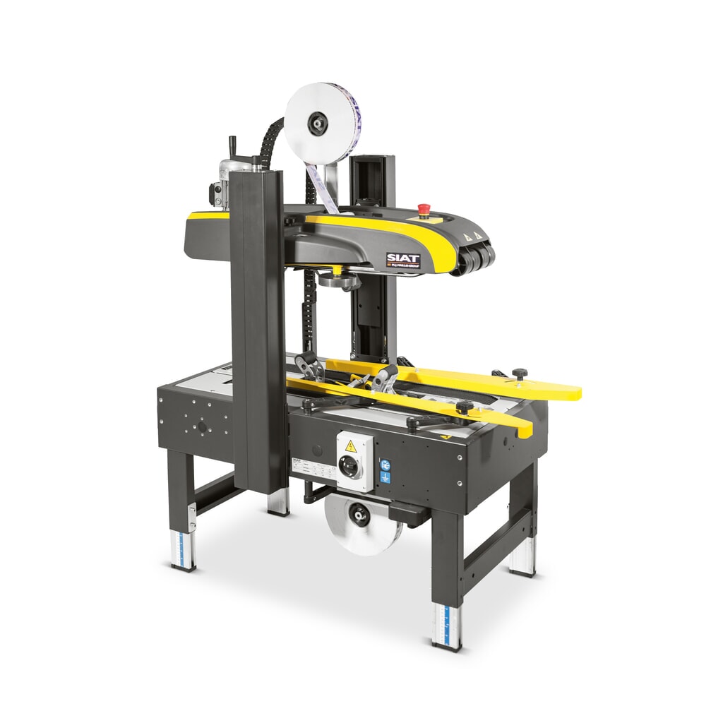 Produktabbildung: SIAT Kartonverschlussmaschine SK20