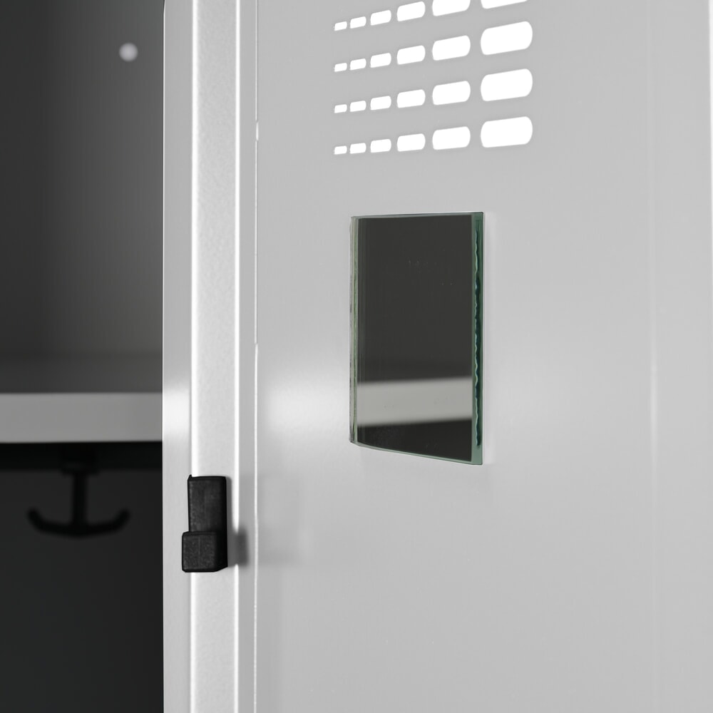 Productafbeelding nr. 8: Kast Steinbock®, op de vloer staand, 2 compartimenten, draaivergrendeling, hxbxd 1.800 x 600 x 500 mm, lichtgrijs / antracietgrijs