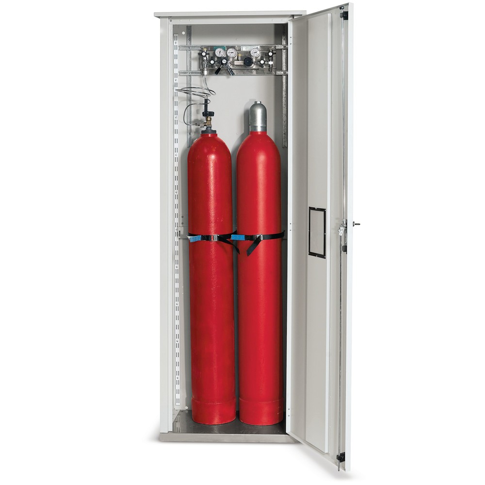 Product afbeelding: Kast voor gasflessen, h x b x d 2.150 x 700 x 400 mm