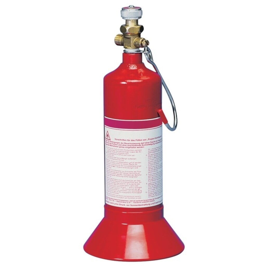 KAYSER Propangasflasche, Anschluss G 3/8″ LH, 425 g Produktabbildung: KAYSER Propangasflasche, Anschluss G 3/8″ LH, 425 g