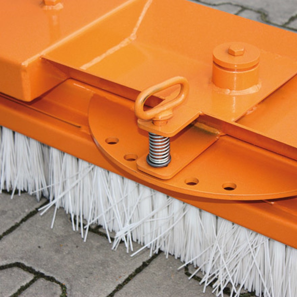 Productafbeelding nr. 2: Keerbezem Eichinger® voor heftrucks, wielladers enz., breedte 1.000 mm zuiver oranje