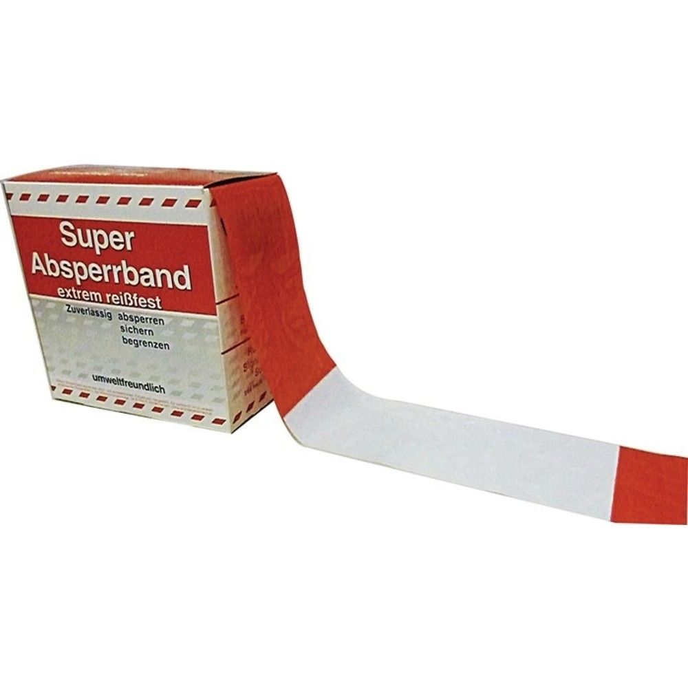 Produktabbildung: KELMAPLAST Absperrband, Länge 100 m, Breite 80 mm