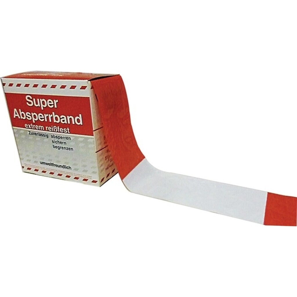 Produktabbildung: KELMAPLAST Absperrband, Länge 100 m, Breite 80 mm