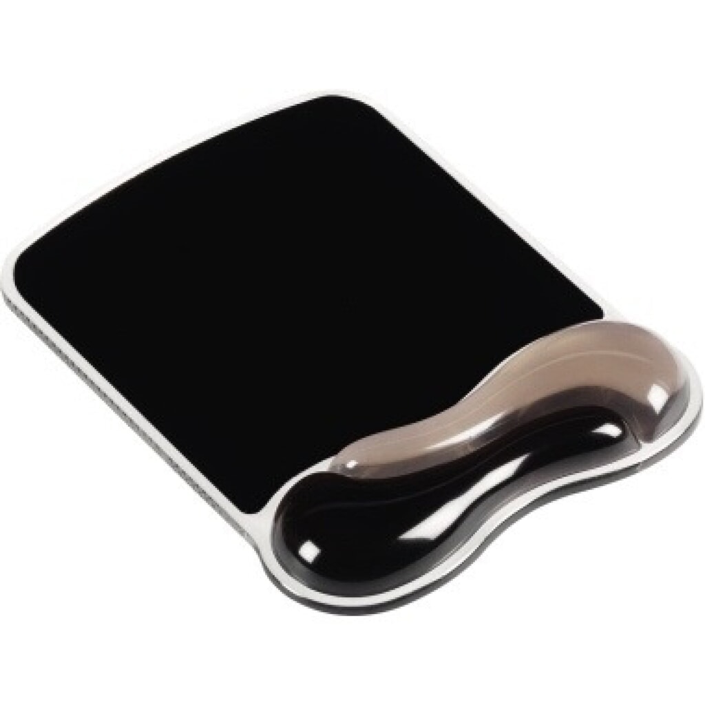 Produktabbildung: Kensington Handballenauflage Duo Gel  62399 280x28x290 mm Gelfülllung rauch/grau