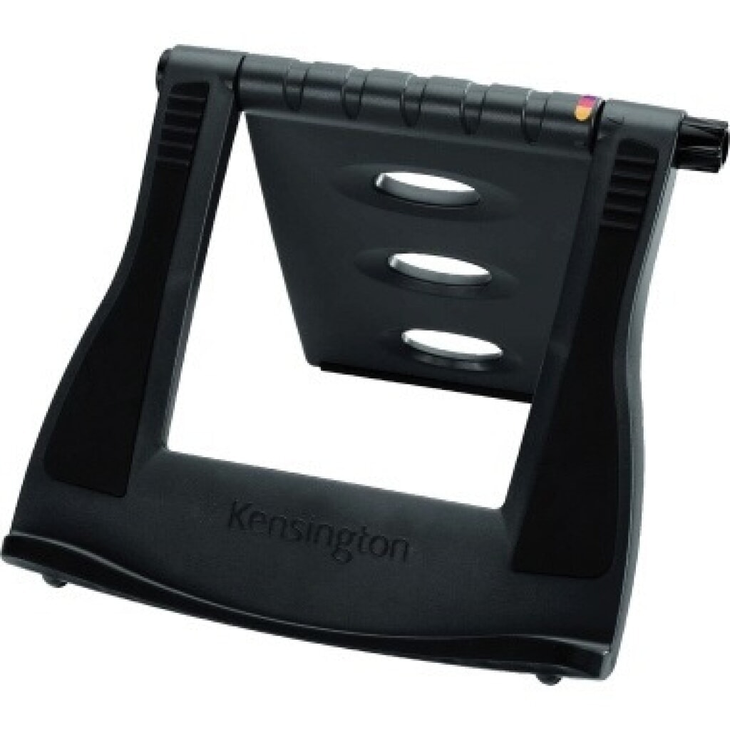 Kensington Notebookhalter Easy Rise 60112 302x284x40mm graphit/bl Produktabbildung: Kensington Notebookhalter Easy Rise 60112 302x284x40mm graphit/bl