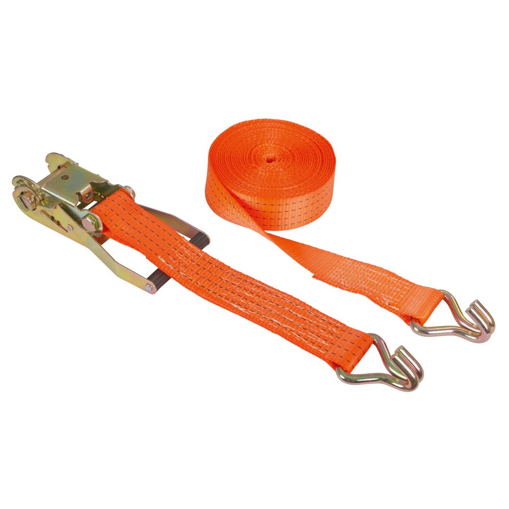 Produktabbildung Nr. 1: Kerbl Ratschenzurrgurt 2-tlg., orange, 50 mm / 6 m, 4.000 kg