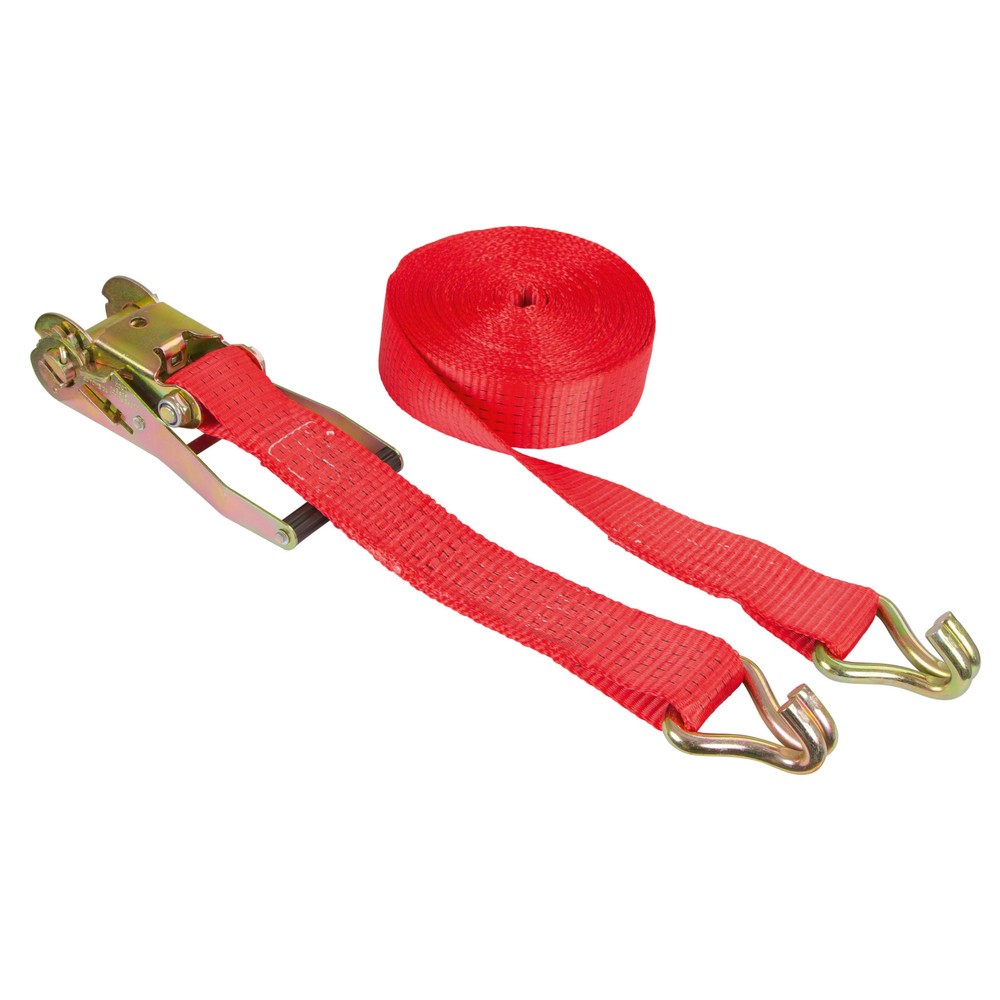 Produktabbildung: Kerbl Ratschenzurrgurt 2-tlg., 50 mm / 8 m, Zurrkraft 5.000 kg