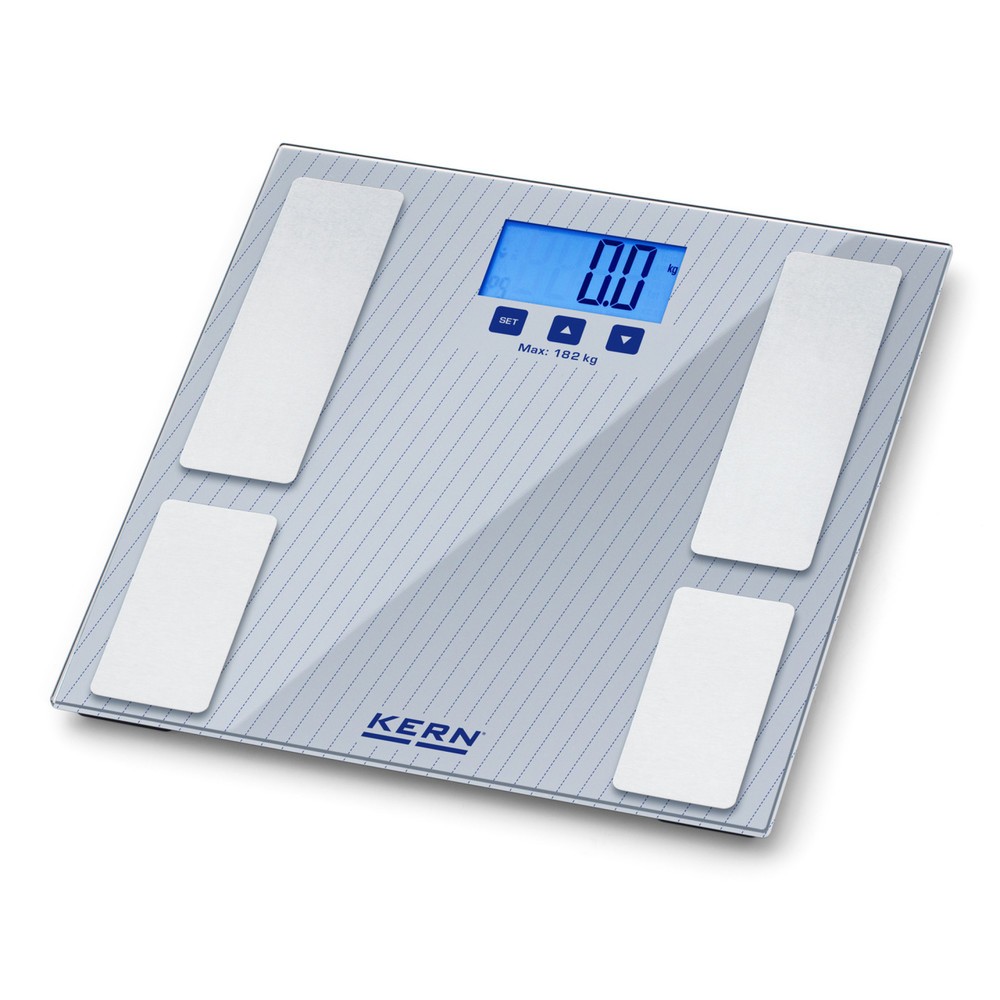 N° de l'image du produit 2 : KERN Balance d'analyse corporelle MFB 150K100S05, plage de pesée max. 182 kg, 5 pces/UV
