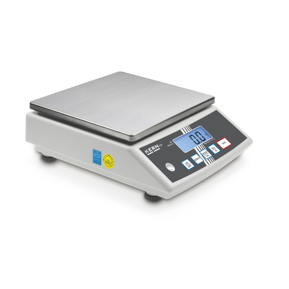 N° de l'image du produit 2 : KERN Balance de comptoir FCF 30K-3, plage de pesée max. 30 kg