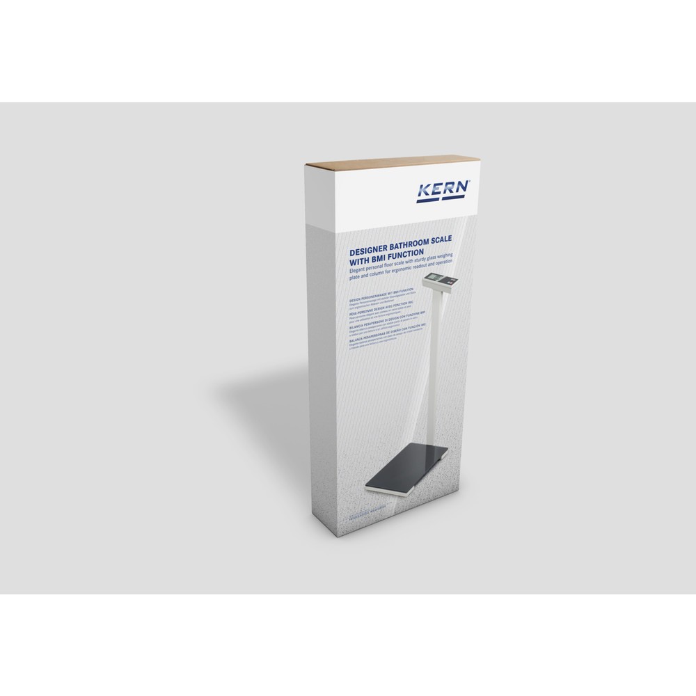 N° de l'image du produit 4 : KERN Pèse-personne MPL 200K-1P, plage de pesée max. 250 kg