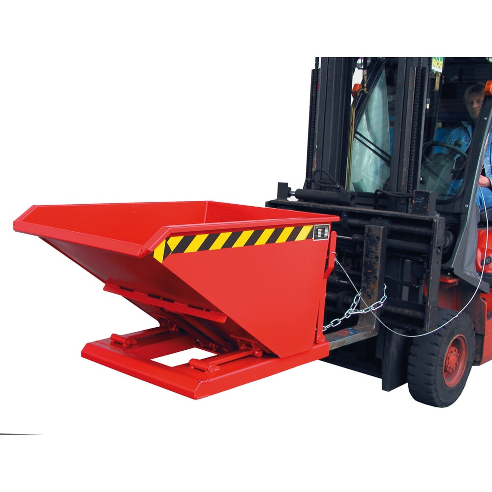 Productafbeelding nr. 2: Kiepcontainer Bauer® NK 30, gelakt, vuurrood