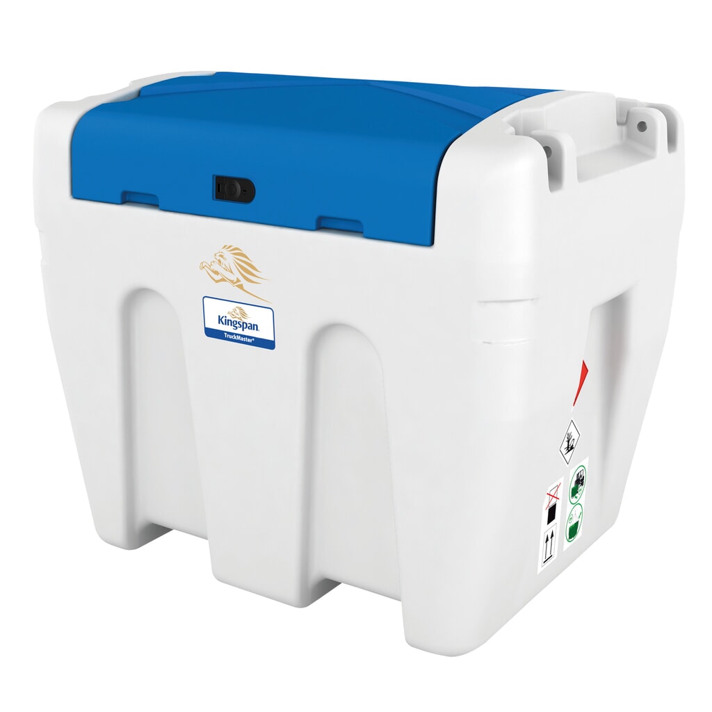 Kingspan® BlueTruckMaster®, AdBlue®-Tank, 12 V DC-Pumpe, 35 l/min, 900 Liter Produktabbildung: Kingspan® BlueTruckMaster®, AdBlue®-Tank, 12 V DC-Pumpe, 35 l/min, 900 Liter