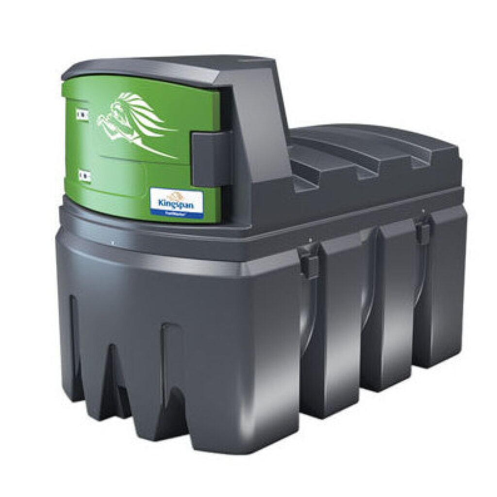 Produktabbildung: Kingspan® FuelMaster® Spezifikation 3, Diesel-Tank, 72 l/min, digitales Zählwerk, Schlauchaufroller, 2.500 Liter