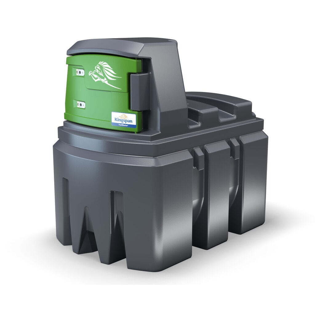 Produktabbildung: Kingspan® FuelMaster® Spezifikation 1, Diesel-Tank, 72 l/min, mechanisches Zählwerk, 1.200 Liter