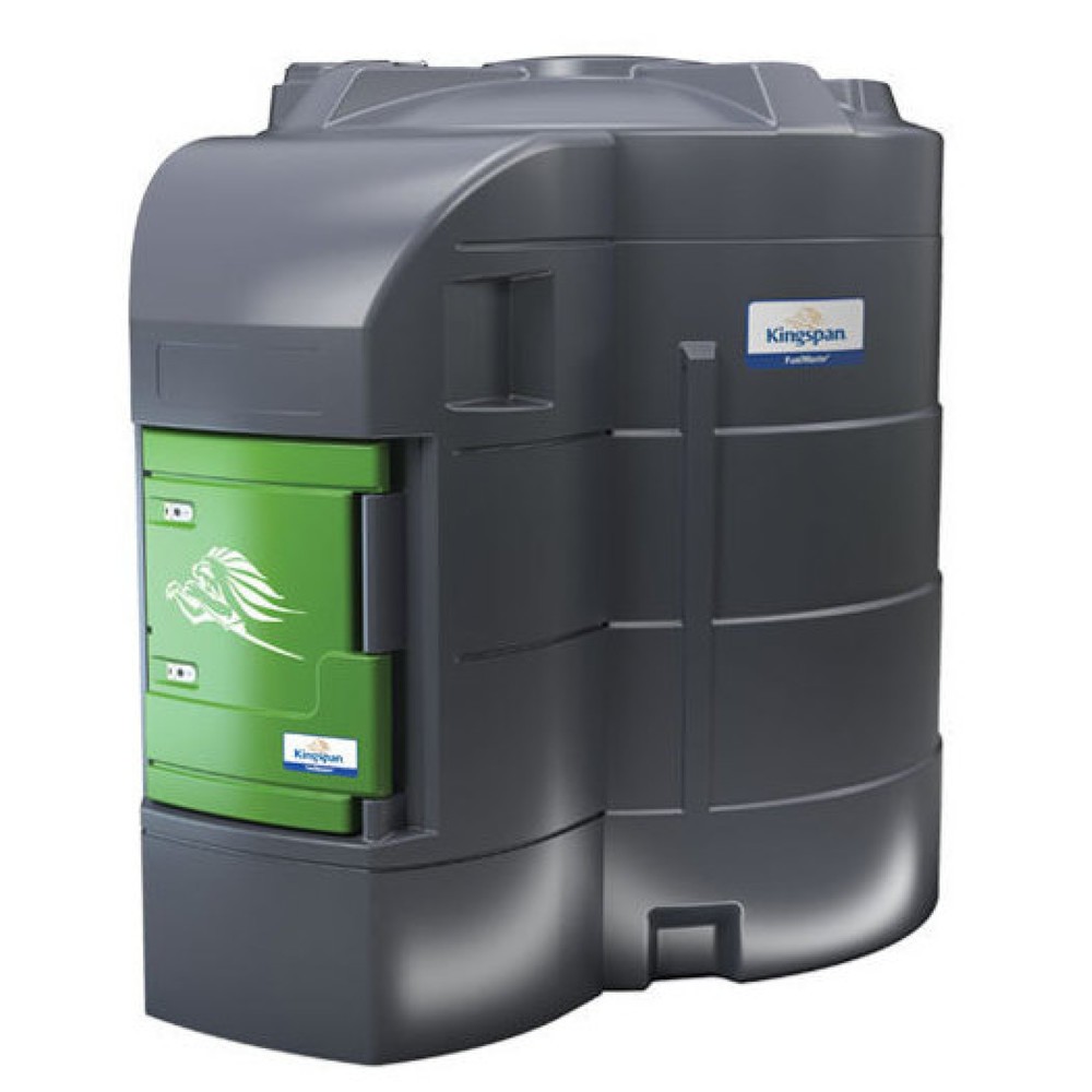 Produktabbildung: Kingspan® FuelMaster® Spezifikation 3, Diesel-Tank, 72 l/min, digitales Zählwerk, Schlauchaufroller, 9.000 Liter