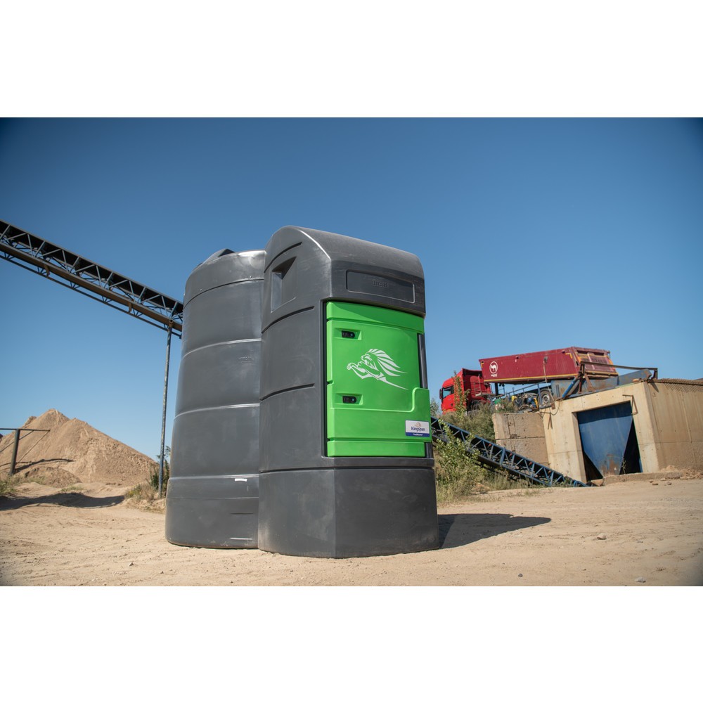 Produktabbildung Nr. 3: Kingspan® FuelMaster® Spezifikation 3, Diesel-Tank, 72 l/min, digitales Zählwerk, Schlauchaufroller, 9.000 Liter