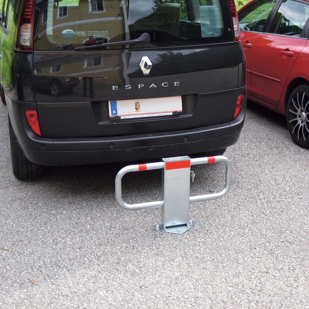 Produktabbildung: URBANUS Kipp-Sperrbügel Premium, abschließbar, Höhe 475 mm
