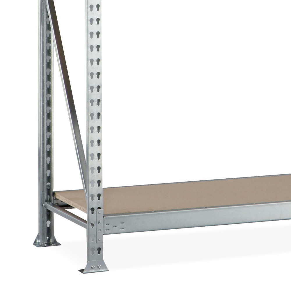 N° de l'image du produit 2 : Rayonnage grande portée META, avec panneaux agglomérés, capacité de charge 600 kg, TA, H x l x P 2 200 x 1 800 x 650 mm