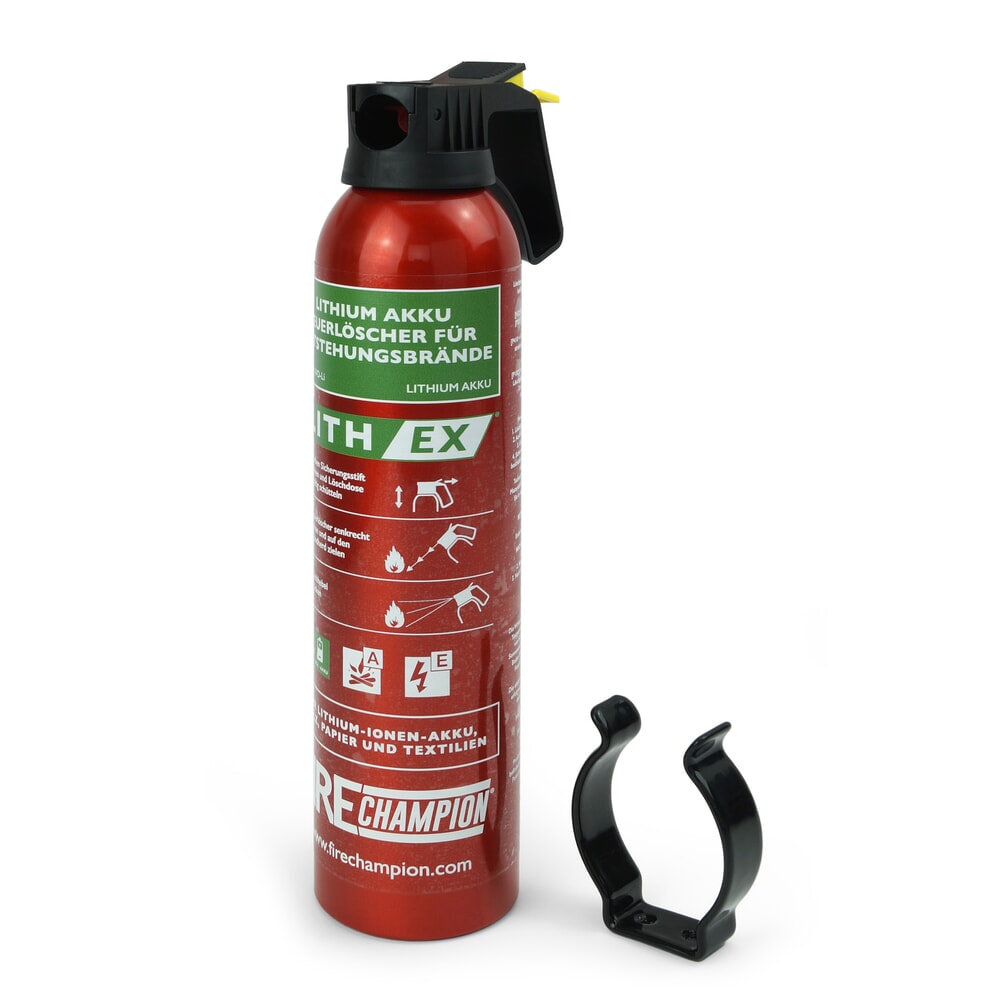 N° de l'image du produit 4 : Kit d'urgence avec sac de transport et d'extinction S RathoLith®, gants de sécurité, lunettes de protection et extincteur 0,5 l