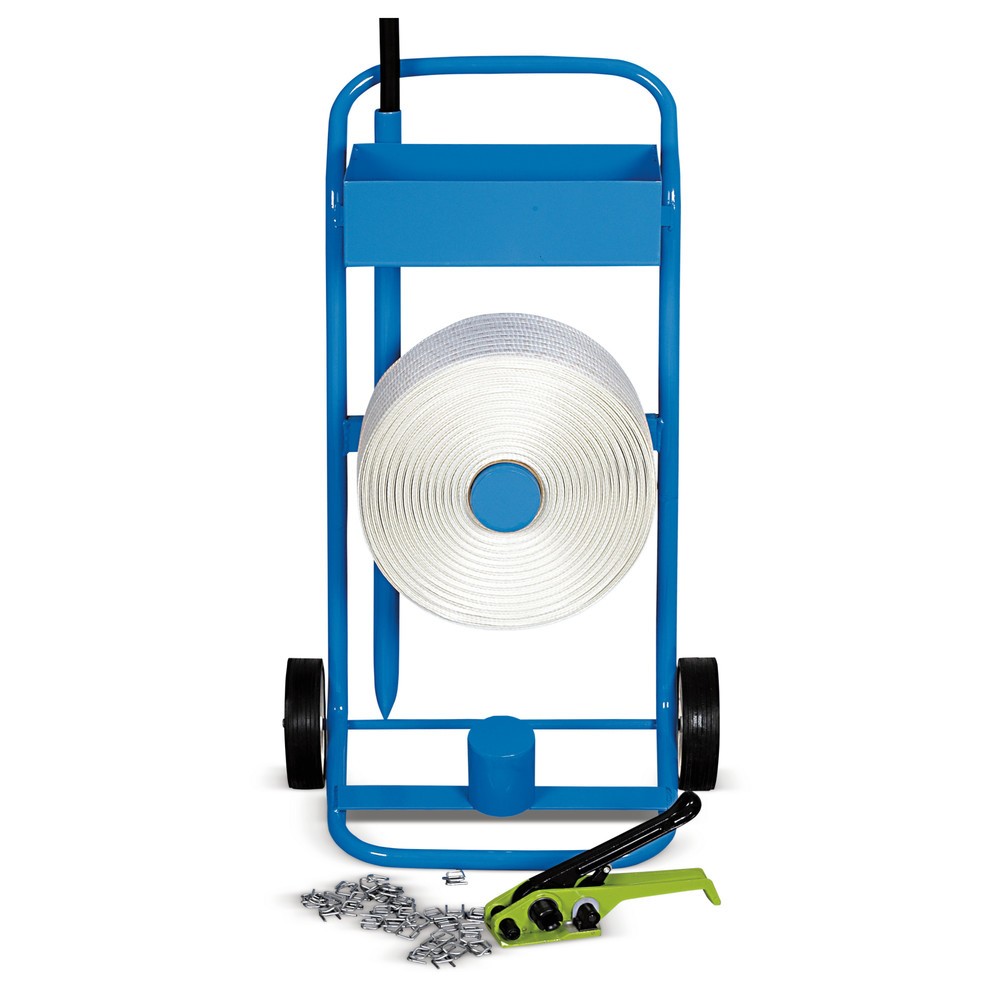 Illustration du produit: Kit de cerclage Komfort pour feuillard PET, pour largeur de feuillard 13 mm