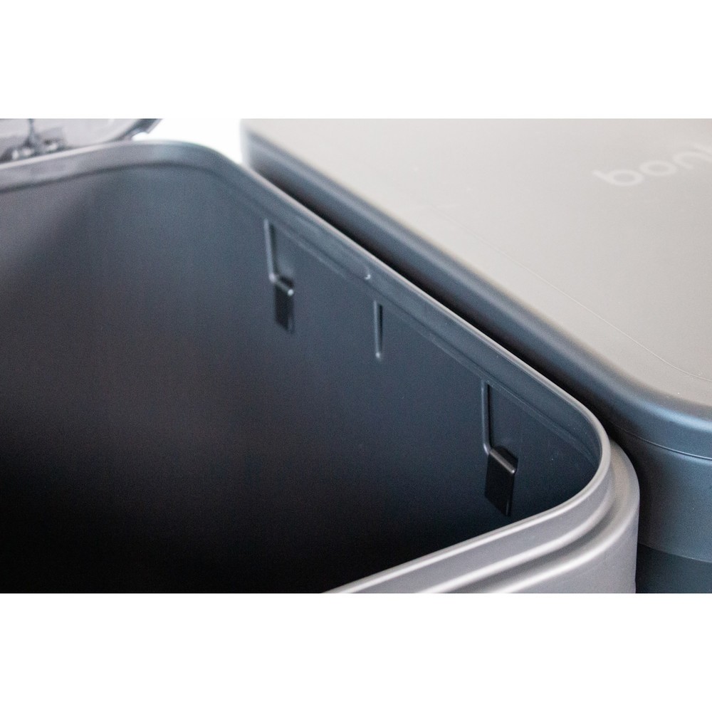 N° de l'image du produit 3 : Kit de jonction pour poubelles Circubin BON TON en plastique, anthracite